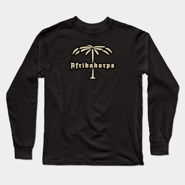 Afrikakorps logo Long Sleeve T-Shirt by bumblethebee